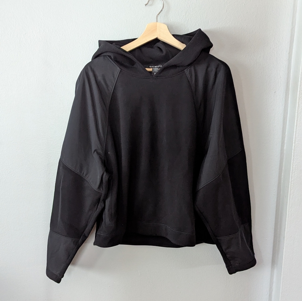 Athleta Get Set Sweatshirt in Black